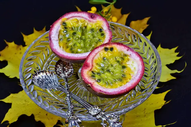 Passion fruit taste and smell