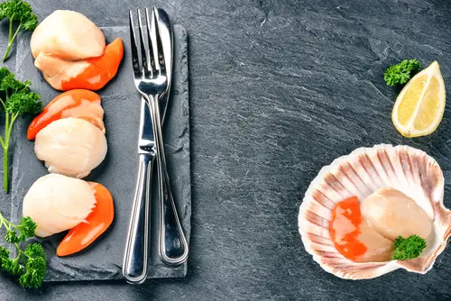 can you eat a scallop raw?