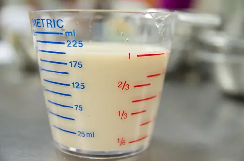 milk in metric